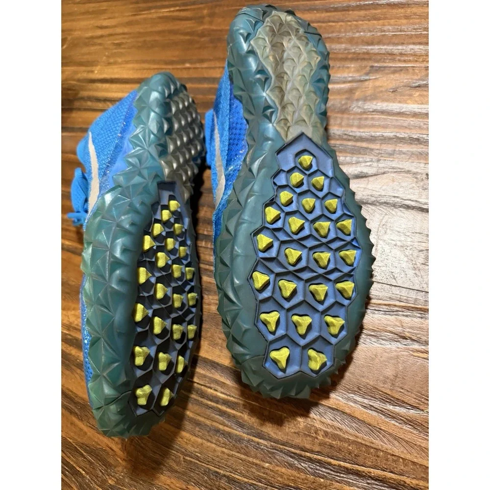 Nike 851312-404 Mens Size 12 Blue Gold Athletic Training Shoes Rare 2016